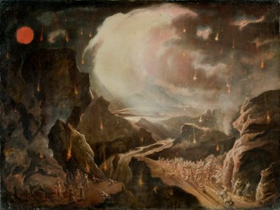 聖書の破壊シーン 作： John Martin